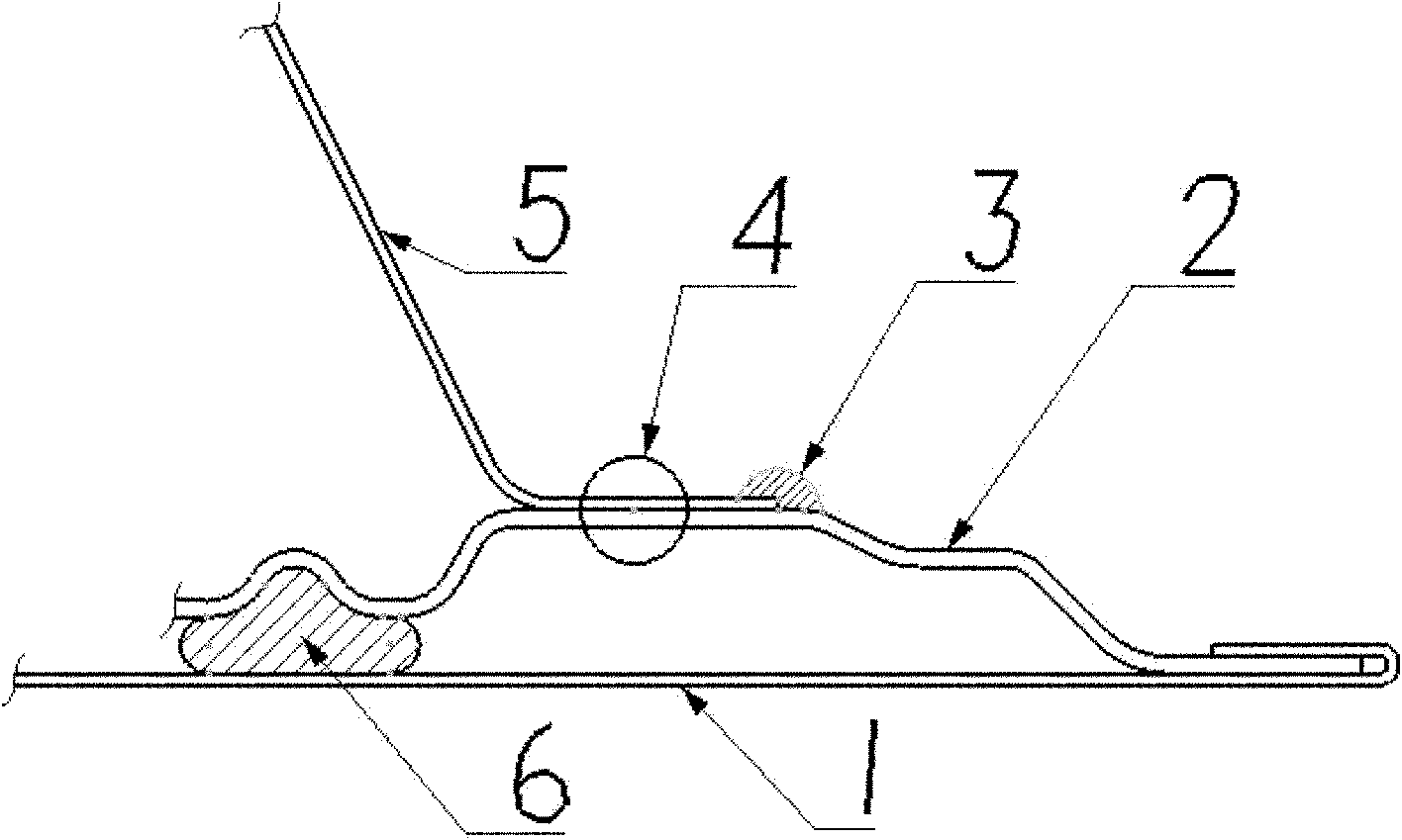 Vehicle body opening/closing piece and connecting method thereof