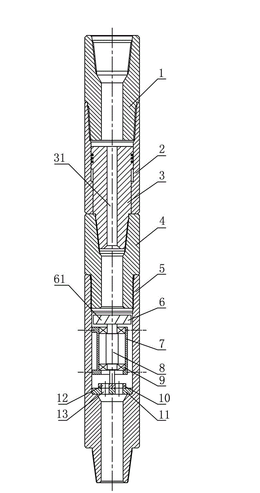 Drilling tool for stimulating vibration of drill column