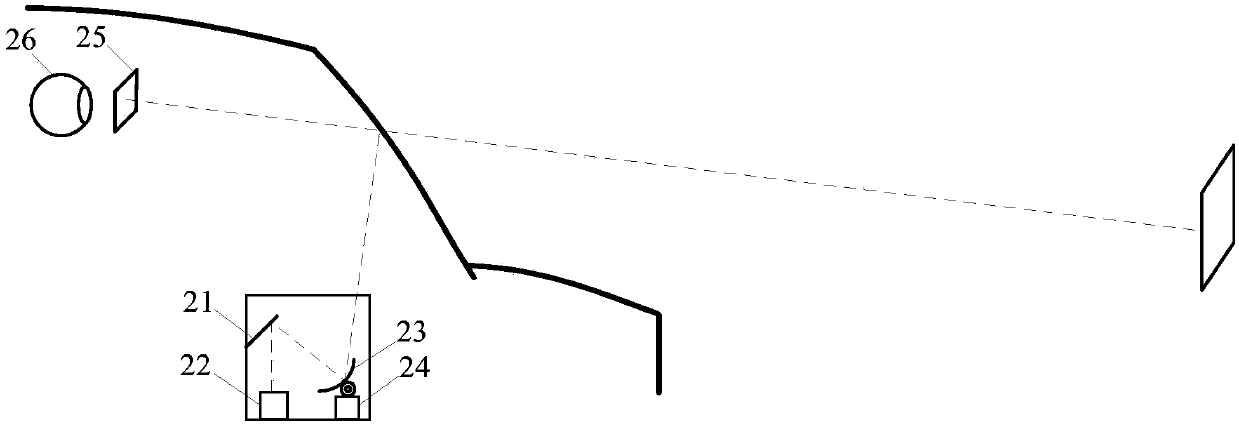 Vehicle-mounted display device, vehicle-mounted display method and vehicle