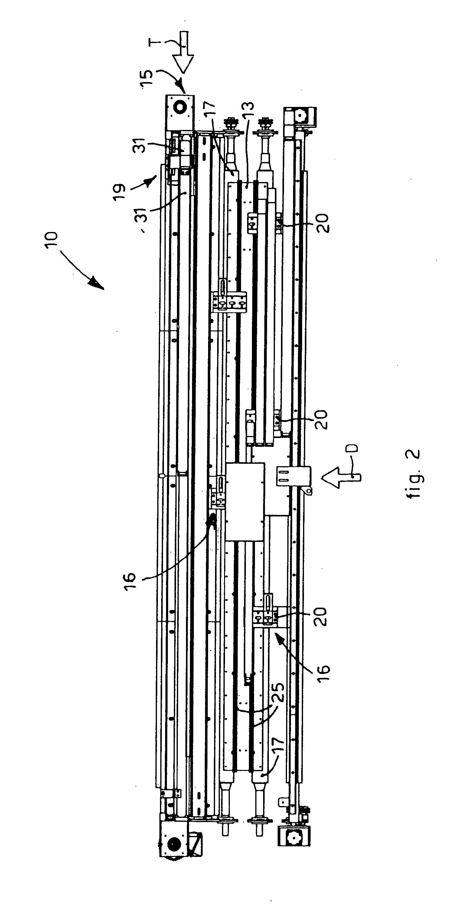 Machine for Cutting and/or Pre-Creasing a Relatively Rigid Material, Such as For Example Cardboard, A Cutting and/or Pre-Creasing Unit and the Relative Cutting and/or Pre-Creasing Method