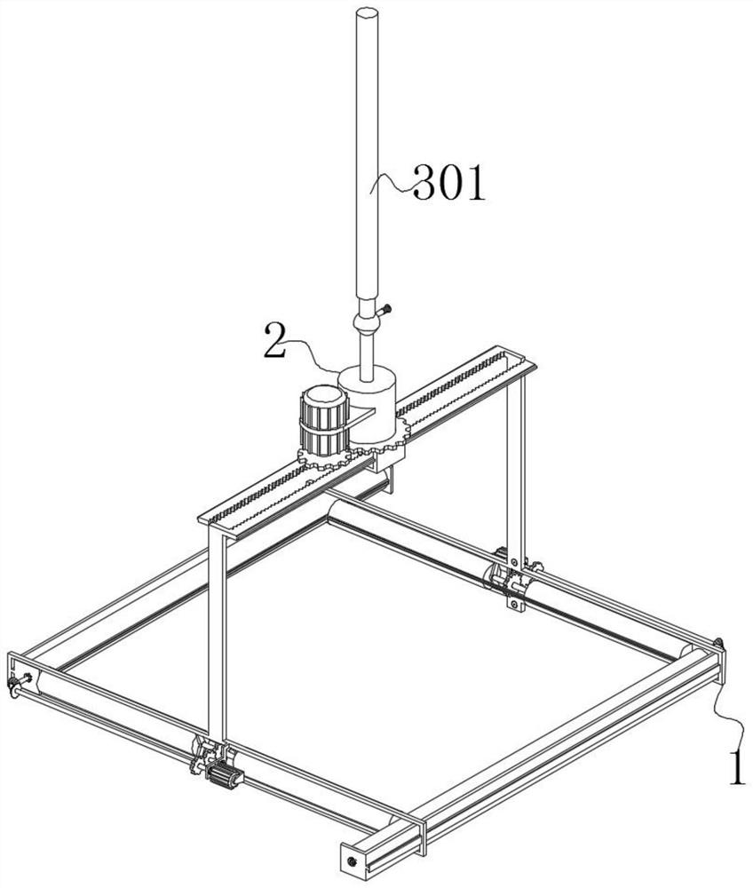 Model import scanning device for virtual human face pinching and fixing assembly thereof