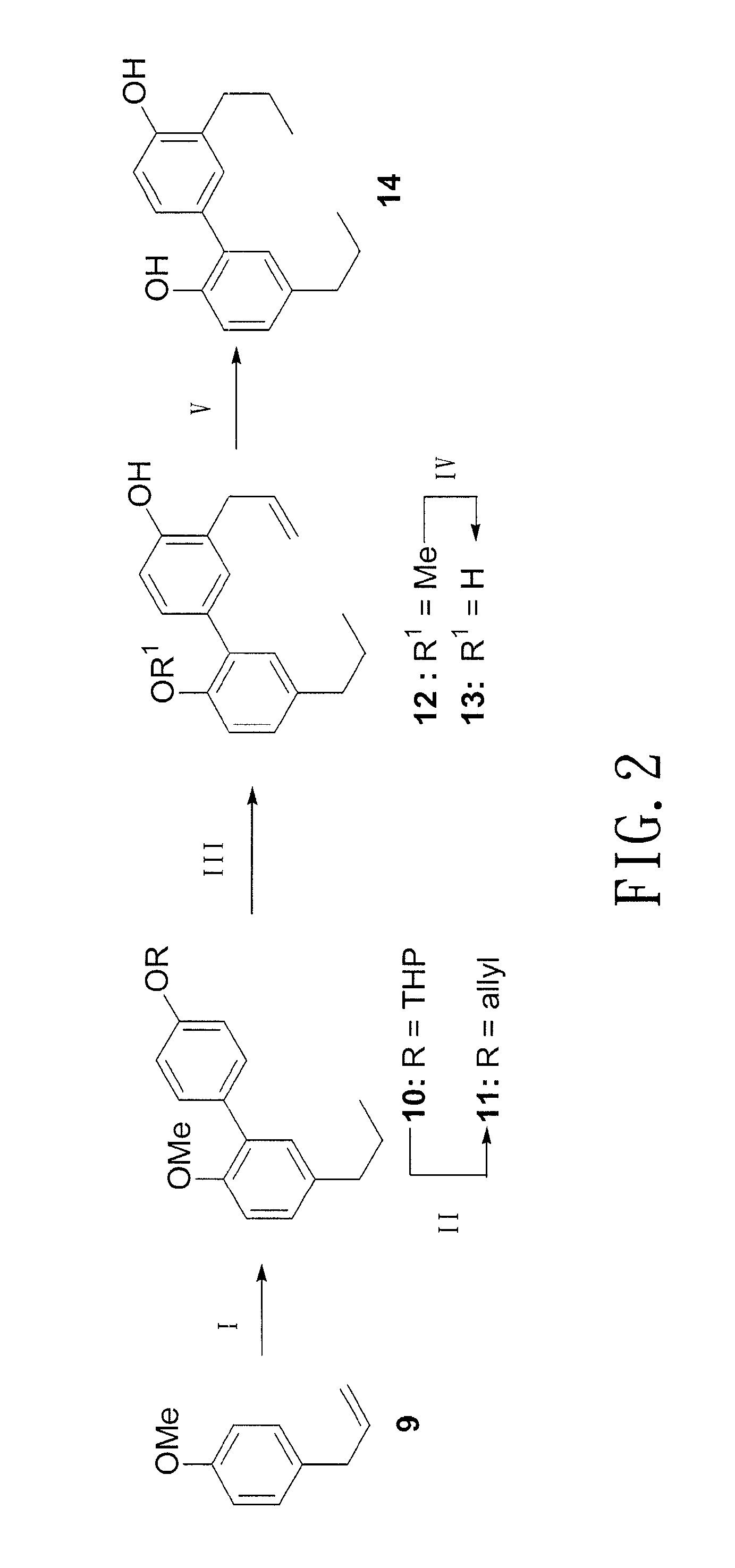Method of producing biphenolic compound, novel biphenyl compound and synthesis method thereof, and pharmaceutical composition for treating parkinson's disease