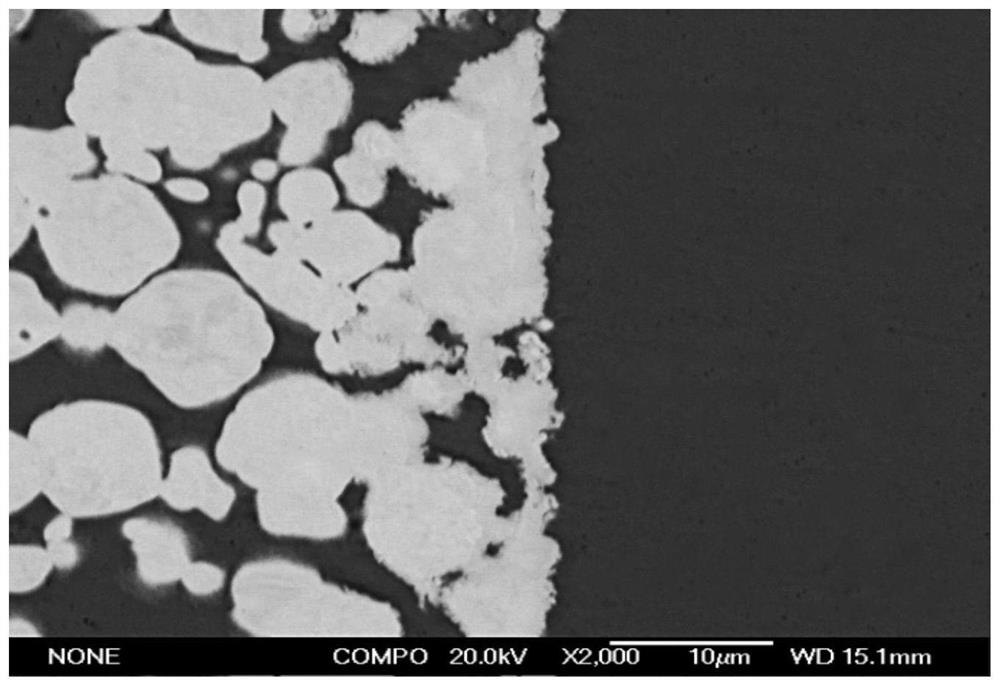 Method for infiltrating and connecting CuW and CuCr materials through high-entropy alloy