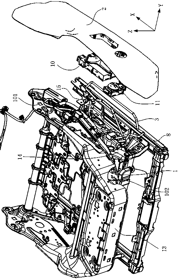 Automobile seat assembly
