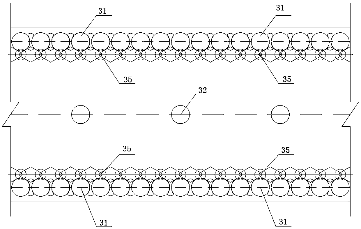 Vertical type dike structure and construction method thereof