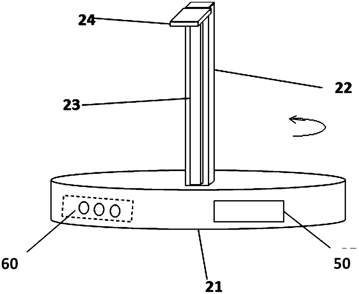 A device for testing infrared sensors