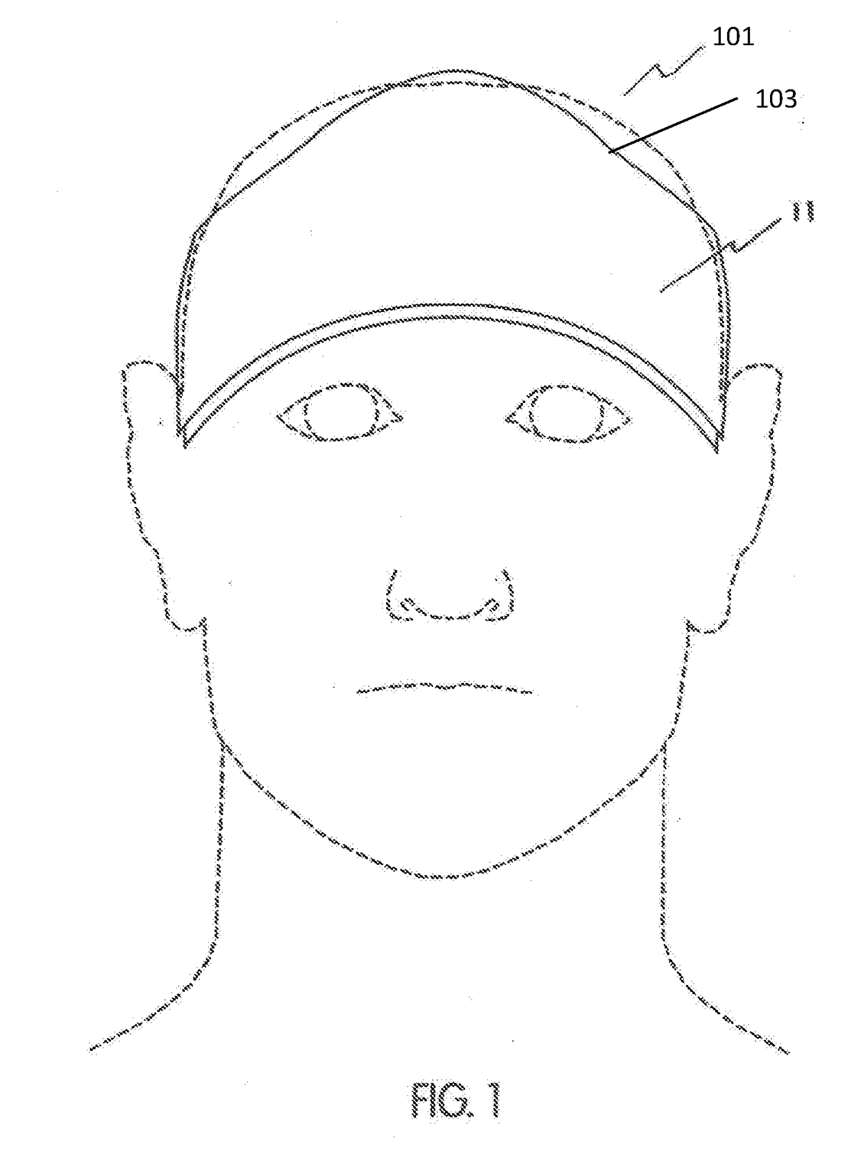 Non-invasive brain temperature regulating devices for enhancing sleep