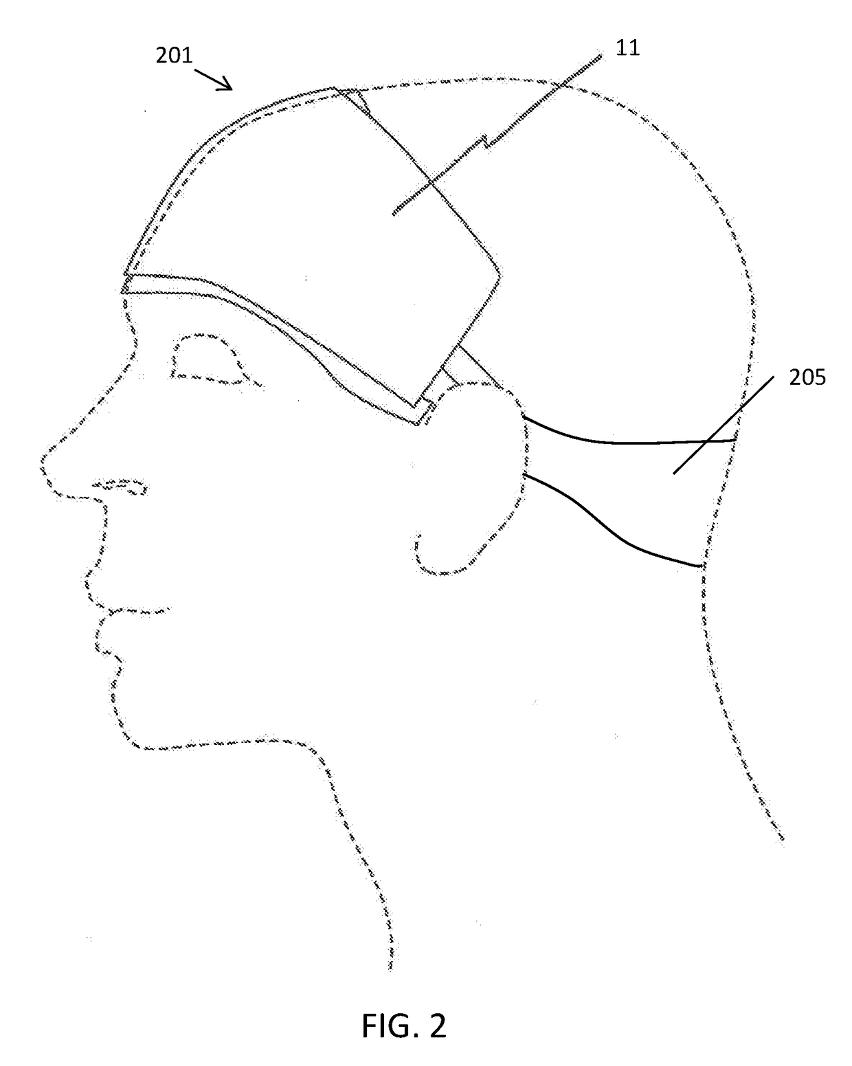 Non-invasive brain temperature regulating devices for enhancing sleep