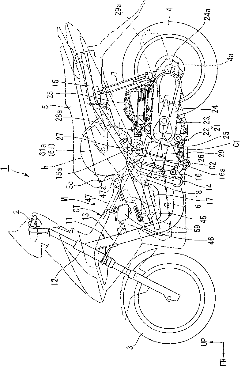 Saddle type vehicle