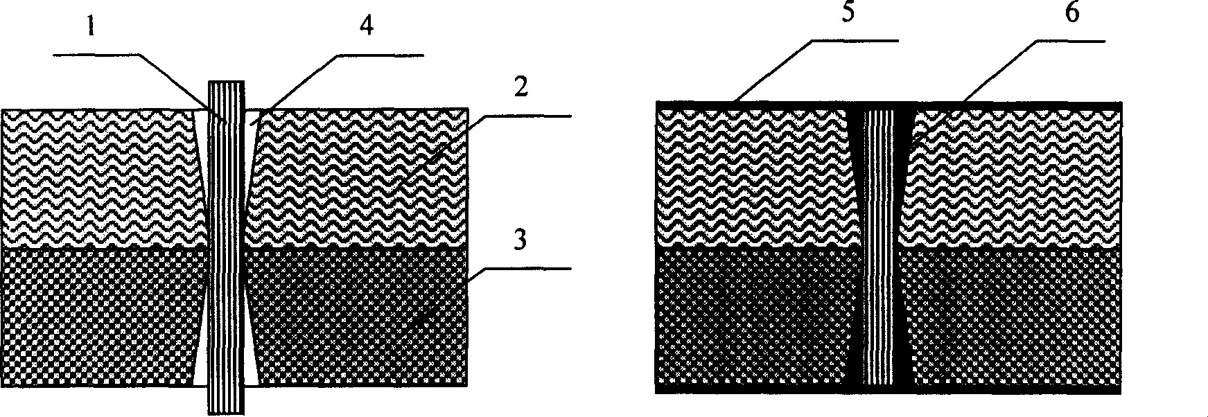 Connecting method of ceramic-base composite