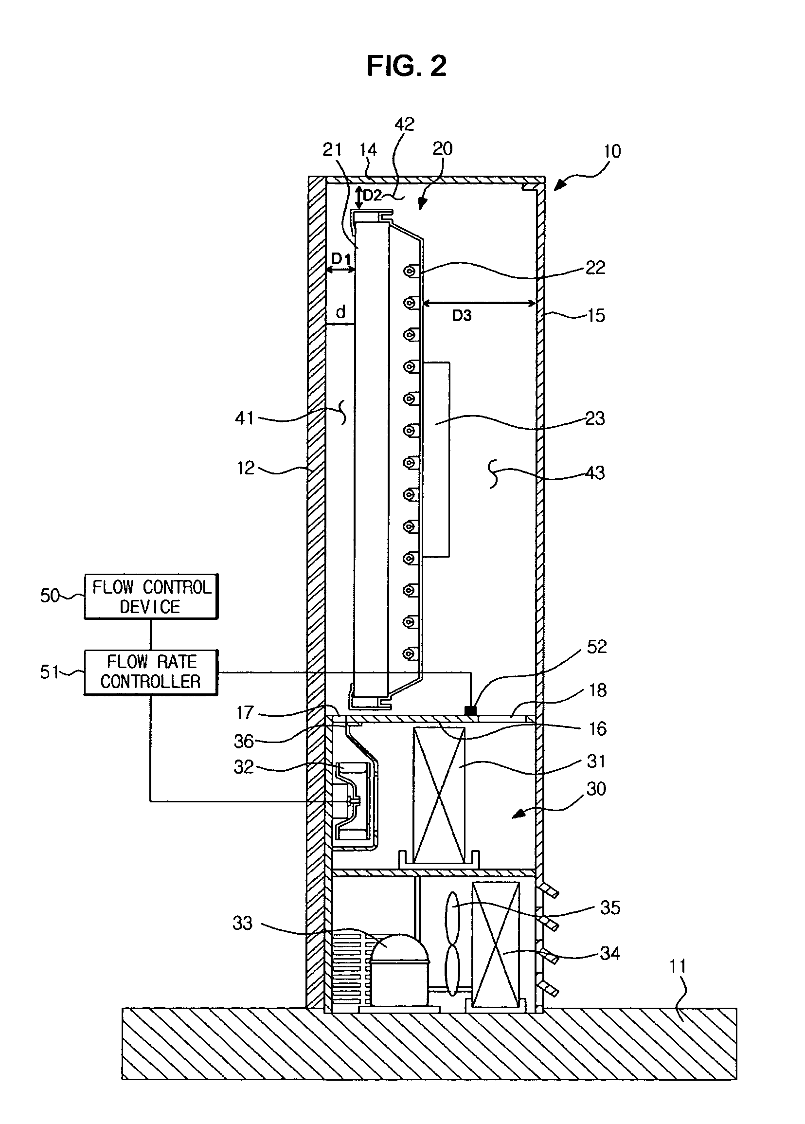 Liquid crystal display device including airflow channel