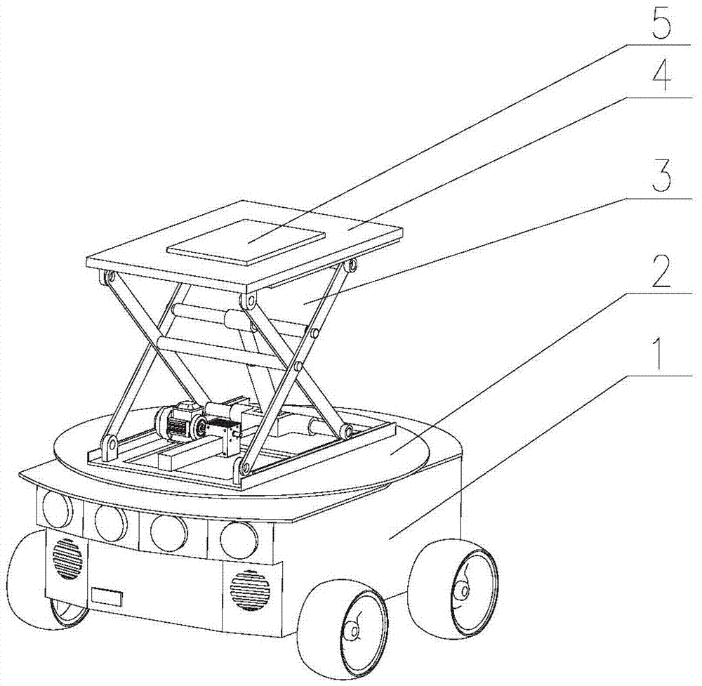 Robot device for detecting power transmission and transformation facility