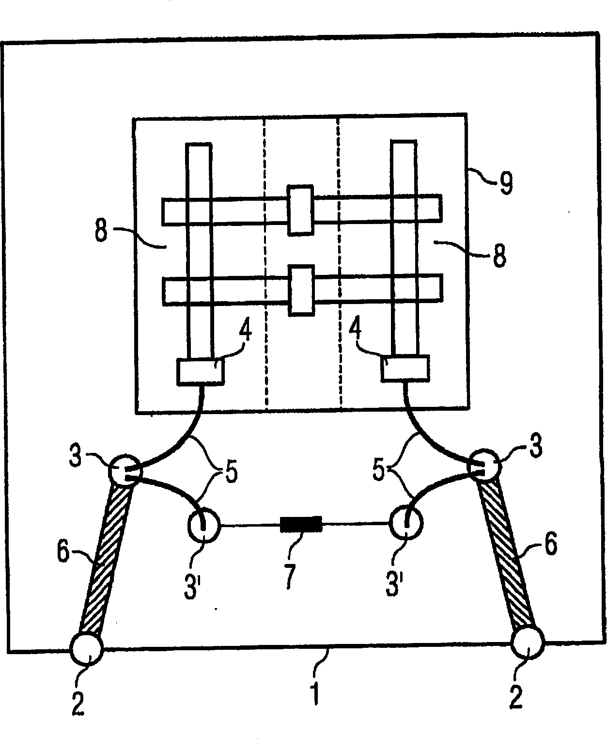 Method for producing static discharging protection in micro module and relative microelectronic module