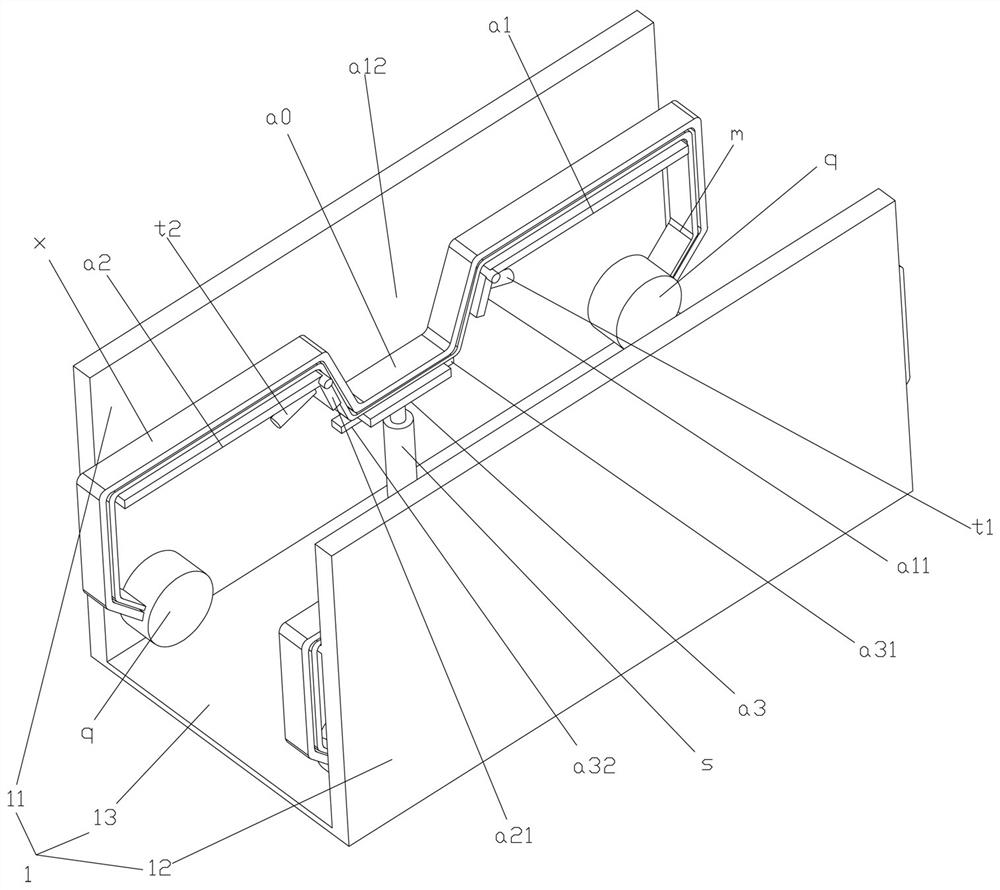 Protective device for three-dimensional warehouse