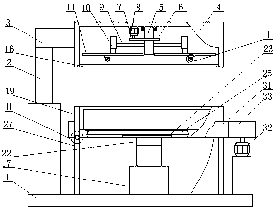 Automatic rotary type material extrusion forming device