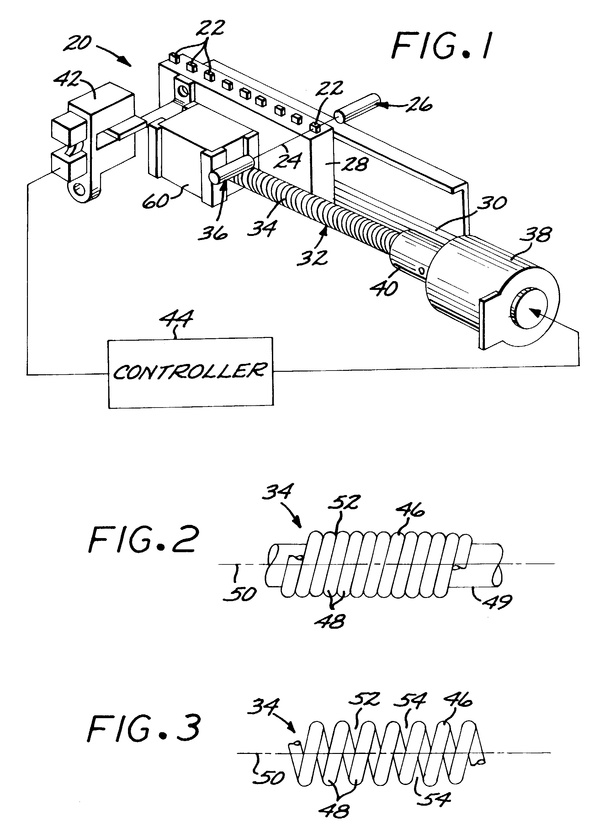 Wire-wound leadscrew assembly with a preloaded leadscrew wire nut, and its fabrication
