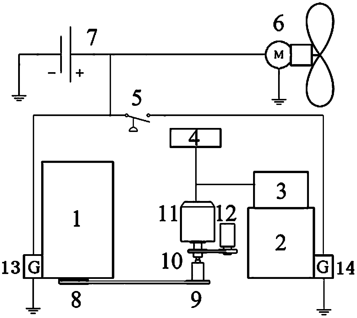A vehicle power supply system