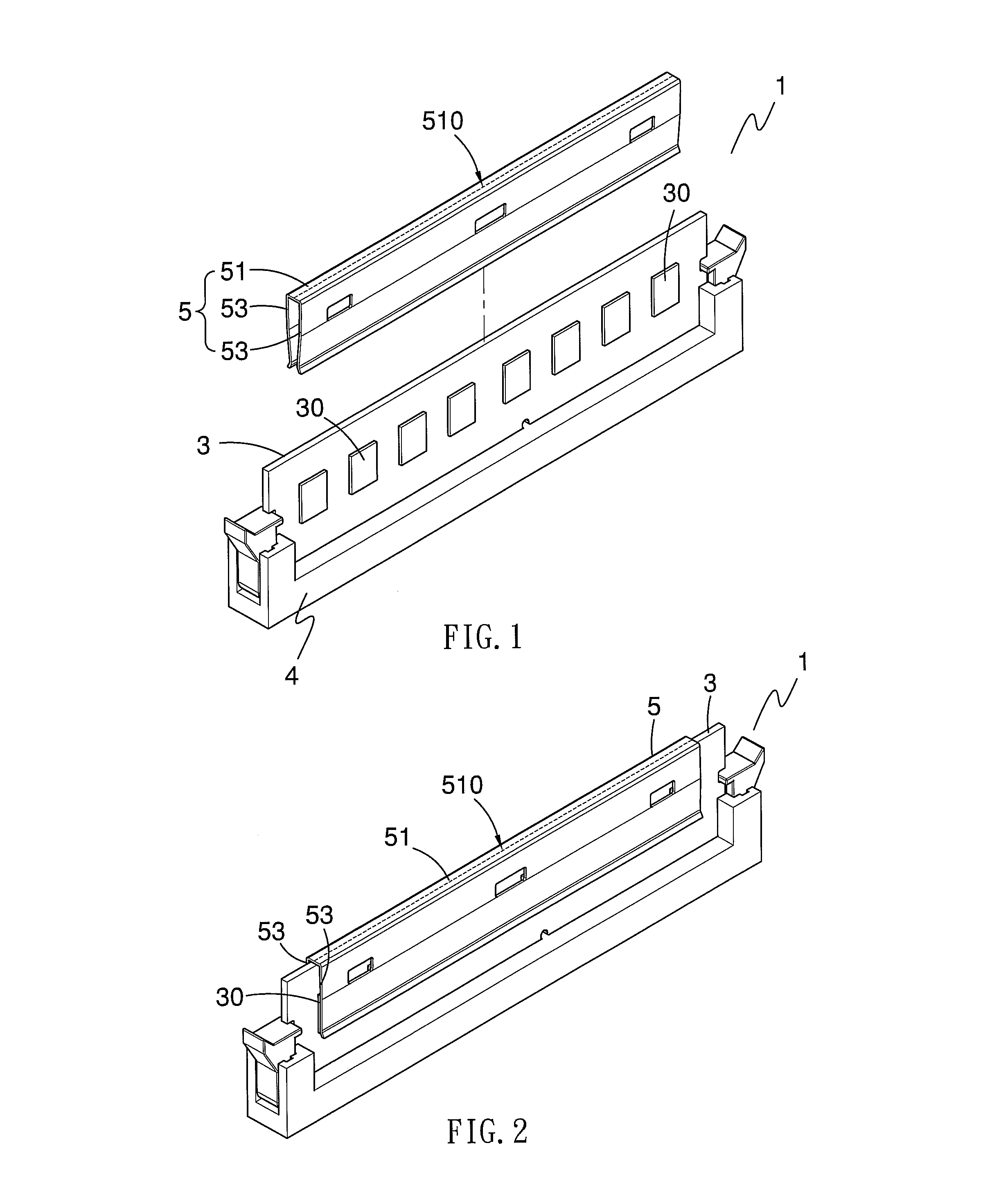 Heat sink clip and method for forming the same