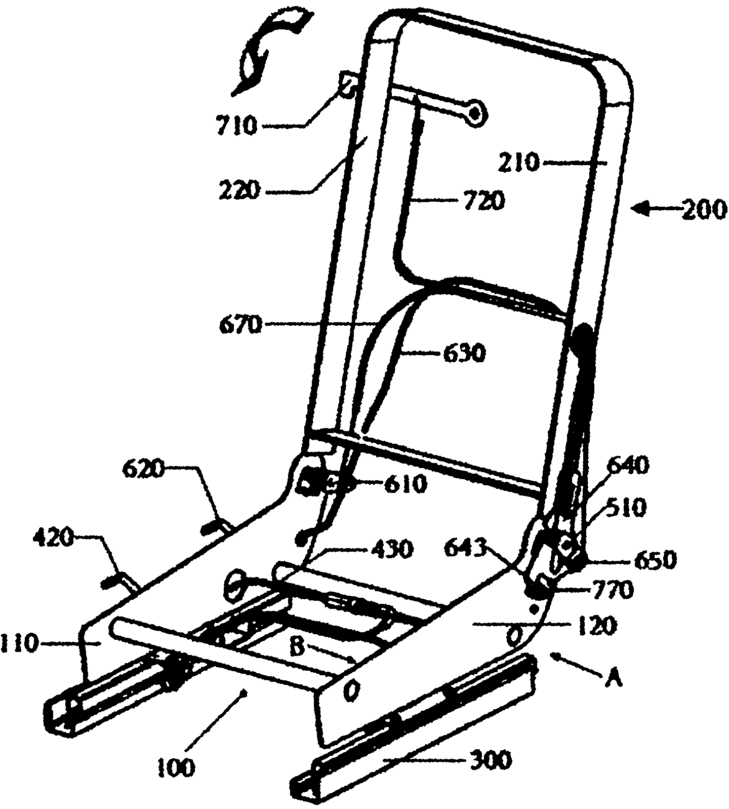 Seat with easily entered function