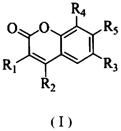 Application of a kind of coumarin compound in the preparation of monoamine oxidase inhibitor
