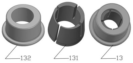 Fabricated steel-concrete composite structure and composite connecting piece thereof