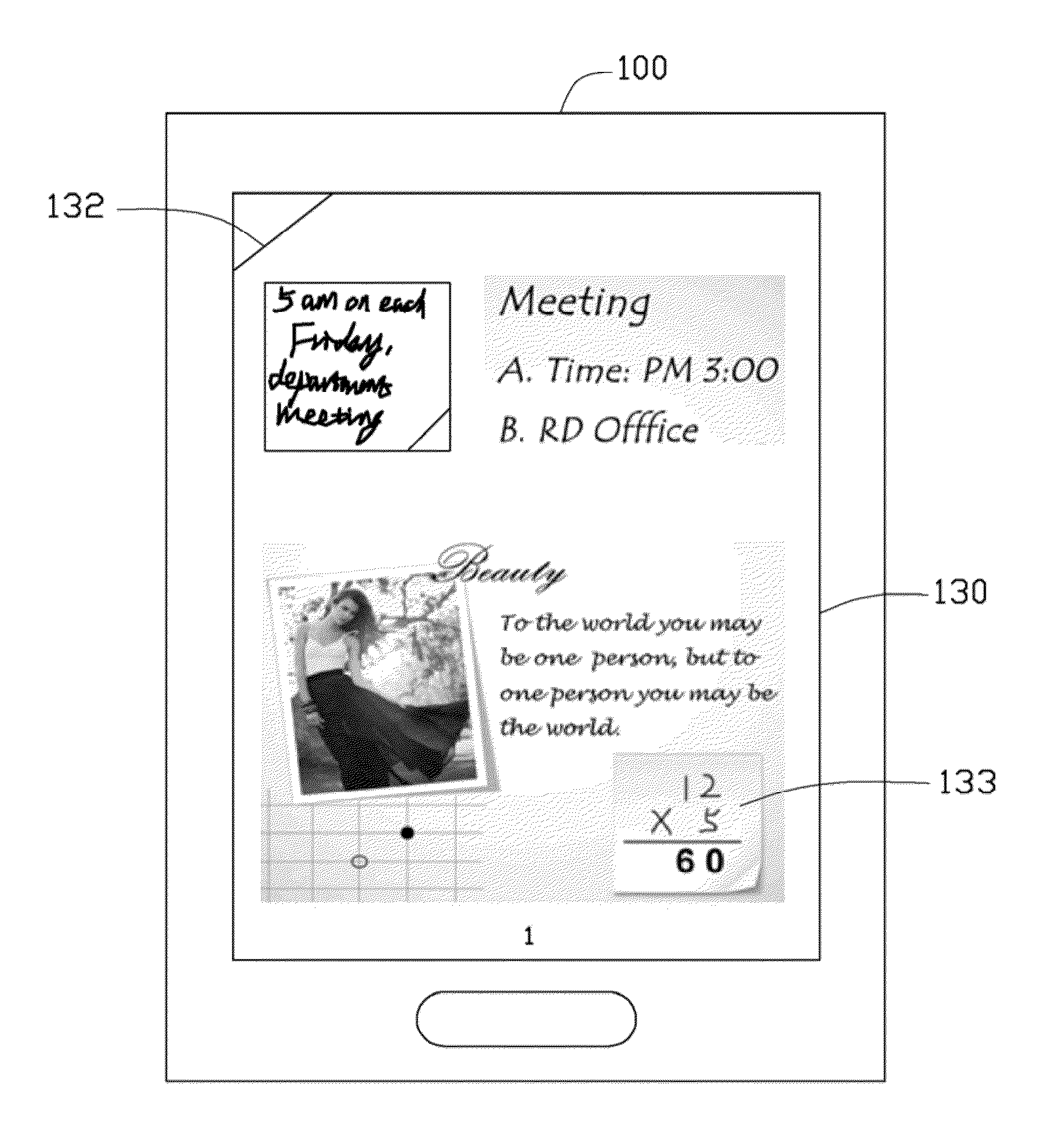 Electronic device and calculation control method thereof