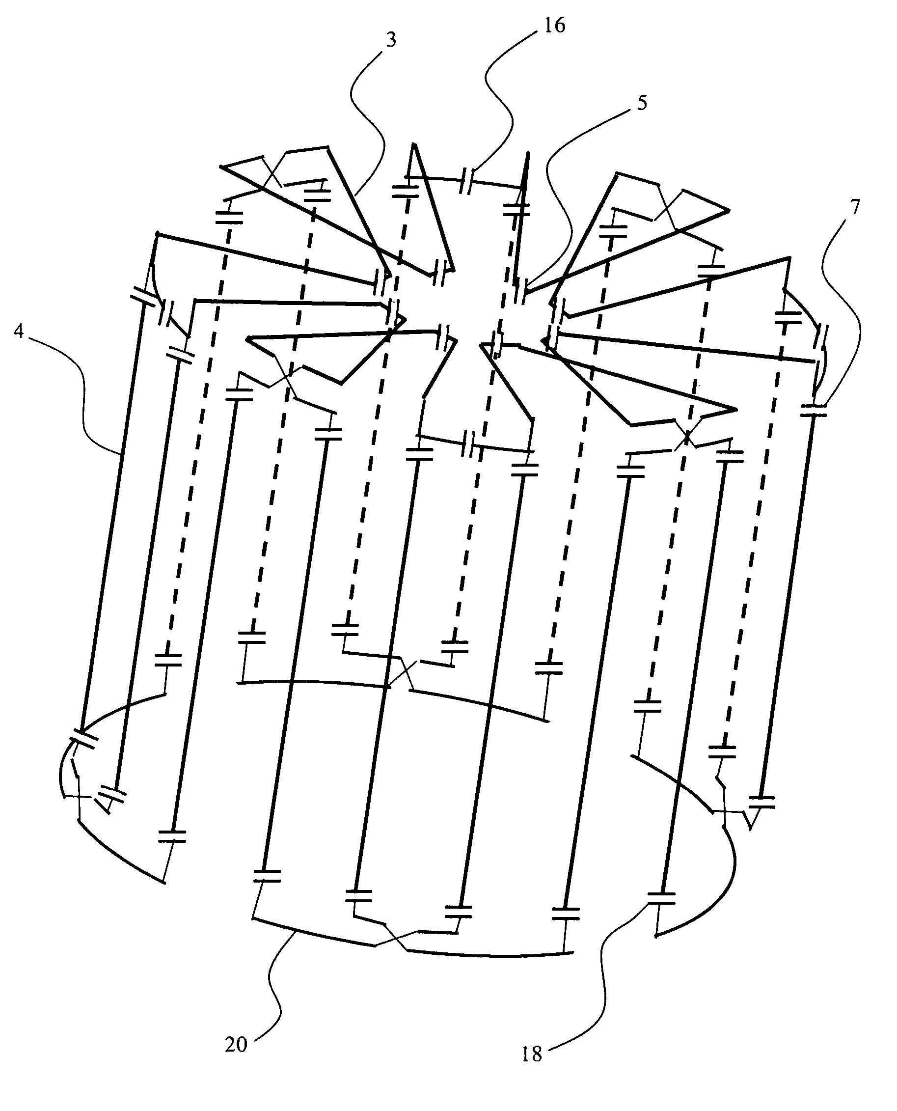 High field head coil for dual-mode operation in magnetic resonance imaging