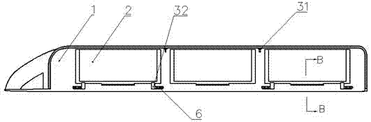 Lightening method of battery protective cover for electric buses and battery protective cover