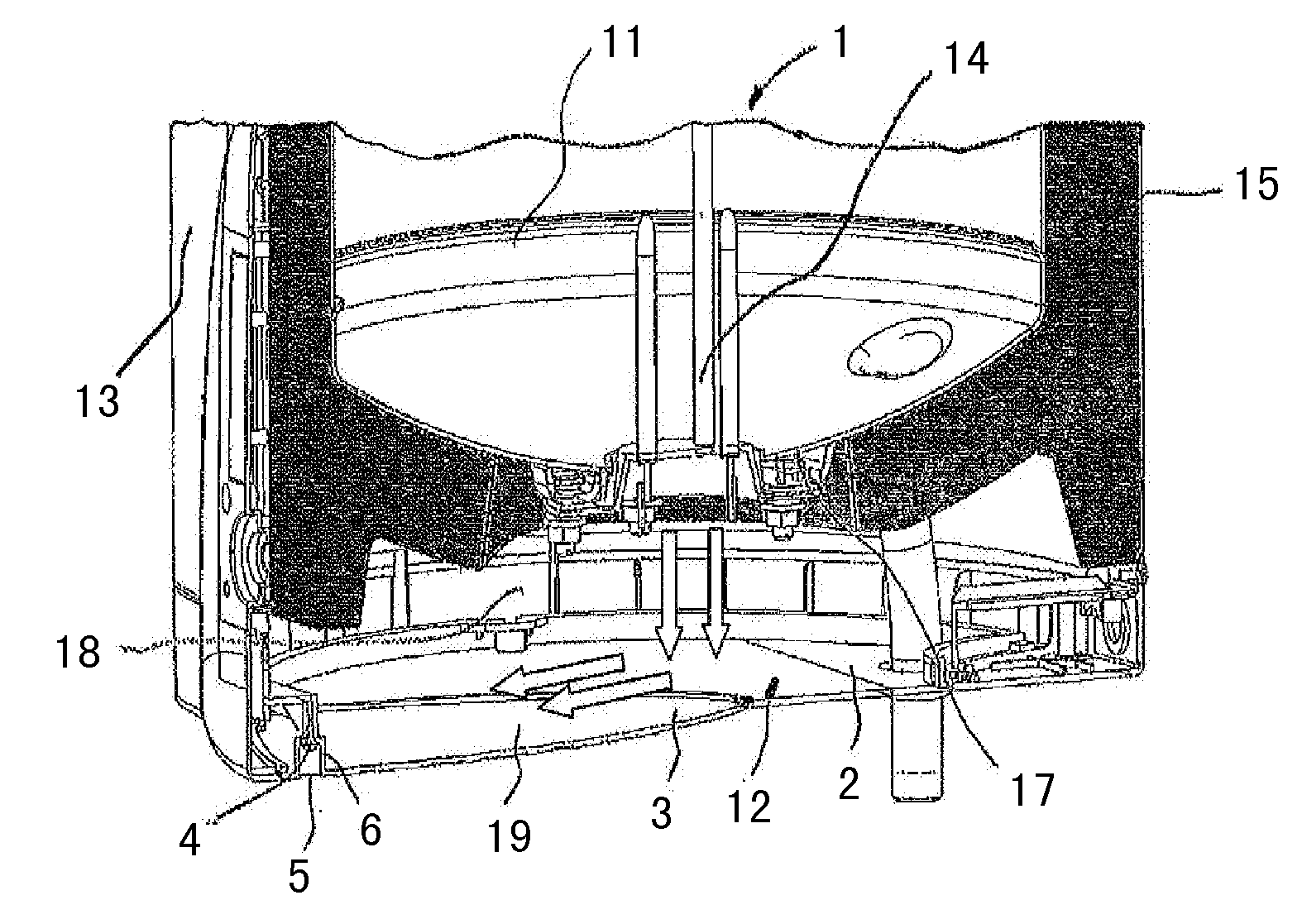 Electric household appliance