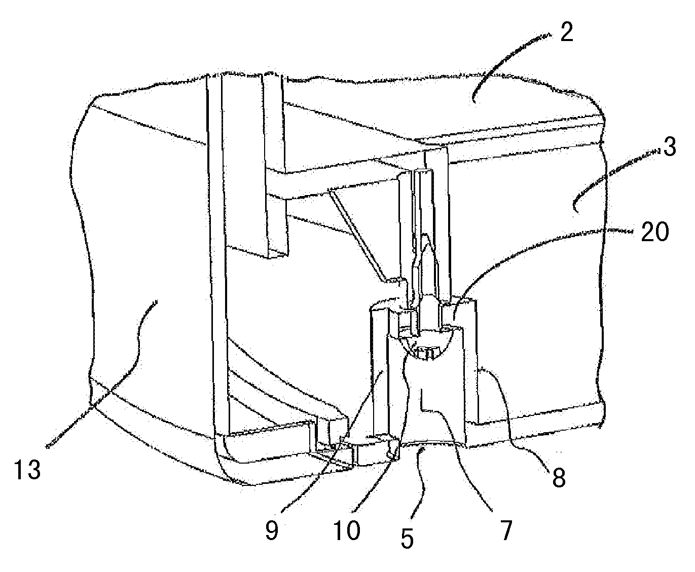 Electric household appliance