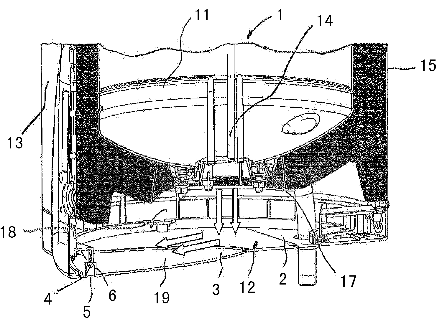 Electric household appliance