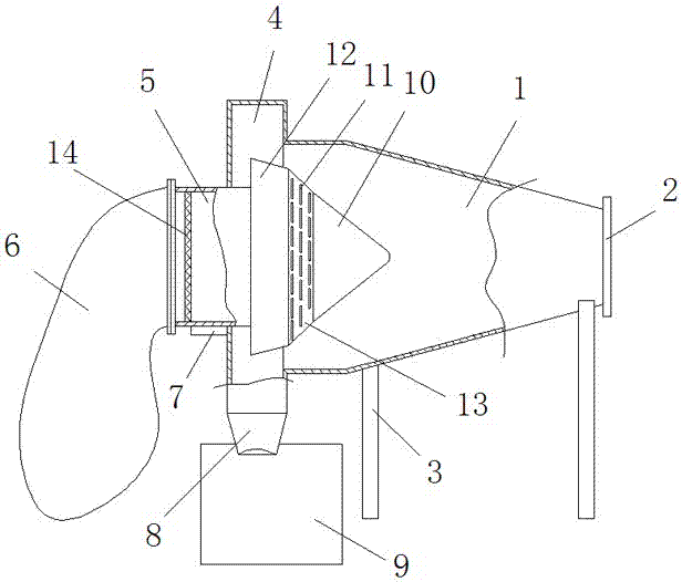 Malt recycling device for beer production workshop