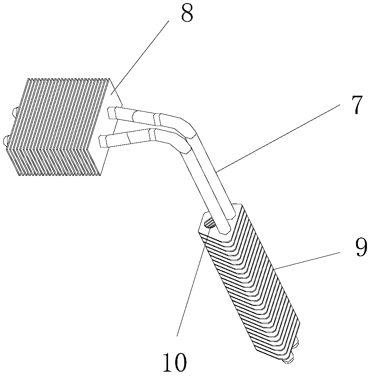 Condensing gas water heater and waste heat recovery method