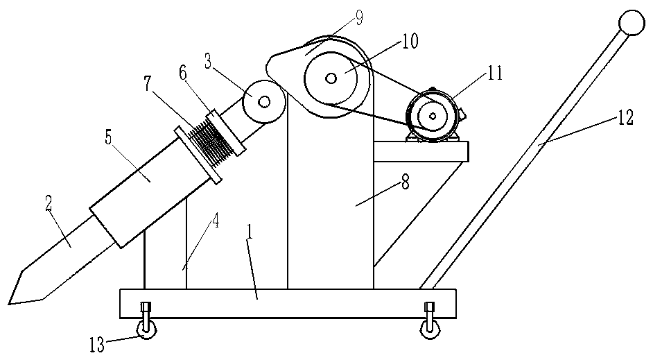 Ground grooving machine for monitoring equipment manufacturing enterprise modifying