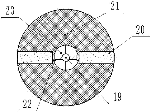 Device for grinding battery material graphite