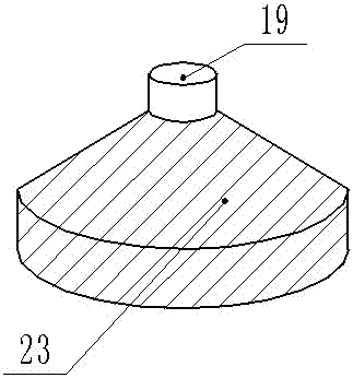 Device for grinding battery material graphite
