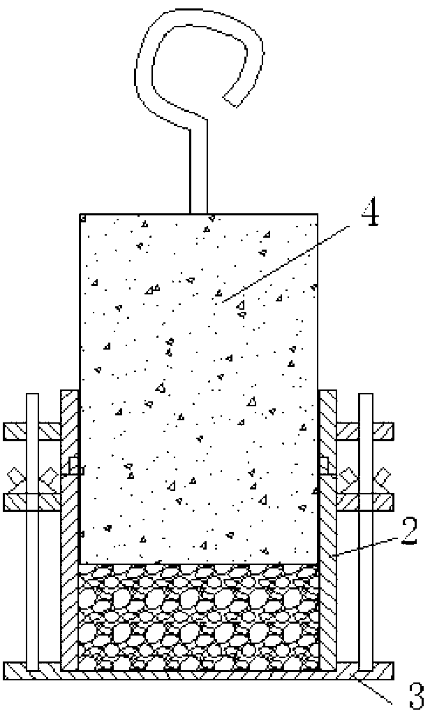 Method for determining road roller compacted concrete composition based on pressing vibration method