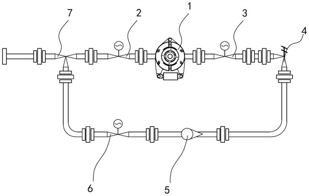 Integrated oil and gas well mouth automatic pressure control system