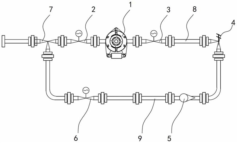 Integrated oil and gas well mouth automatic pressure control system