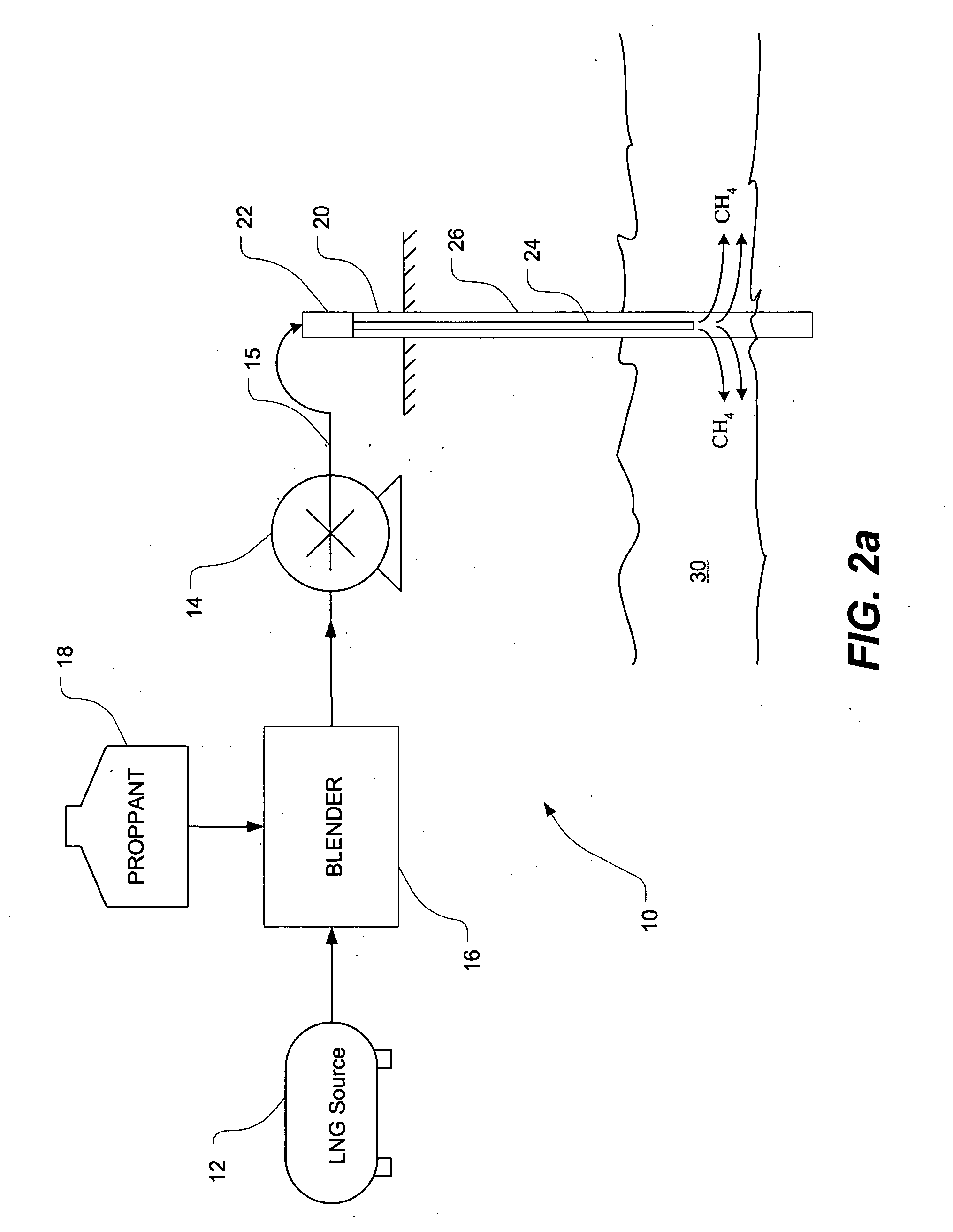 Method and apparatus for stimulating a subterranean formation using liquefied natural gas