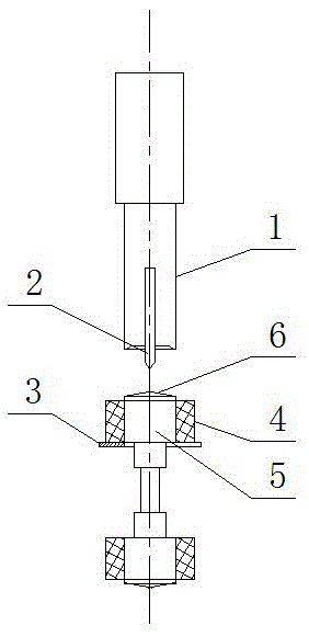 Multifunctional ejector rod device for pneumatically disassembling rubber rollers