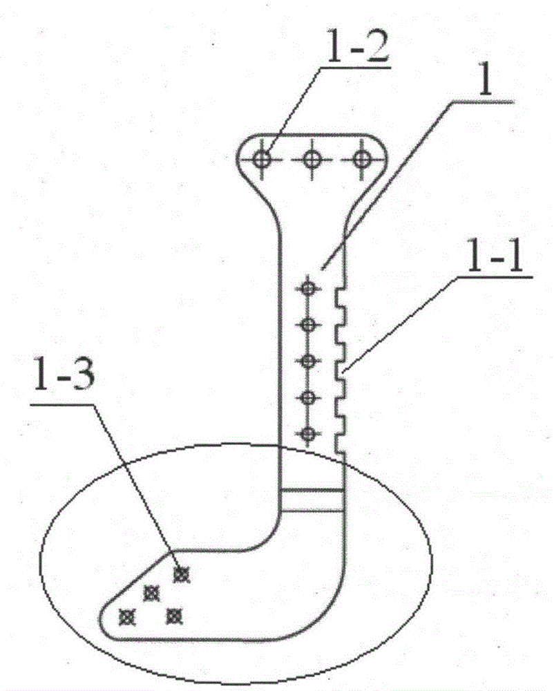 A multi-layer pipe row hook