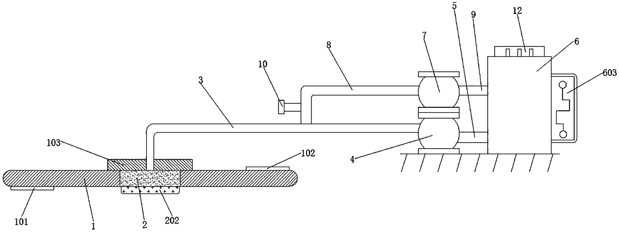 Rapid compression hemostasis instrument for emergency department