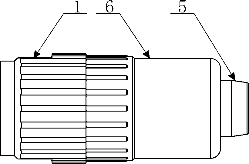 Integrated wire protection component