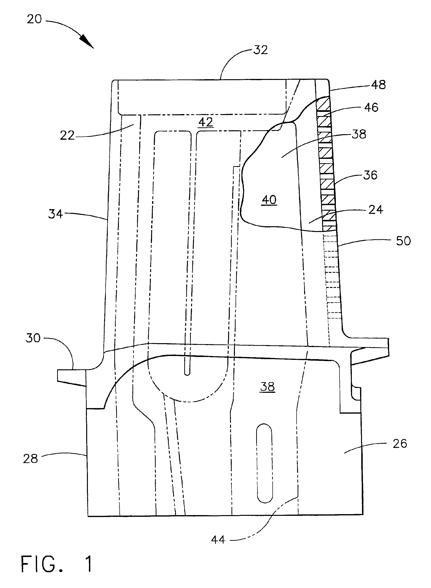 Dimensionally controlled pack aluminiding of internal surfaces of a hollow article