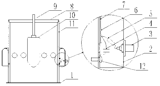 Oil-immersed capacitive voltage divider