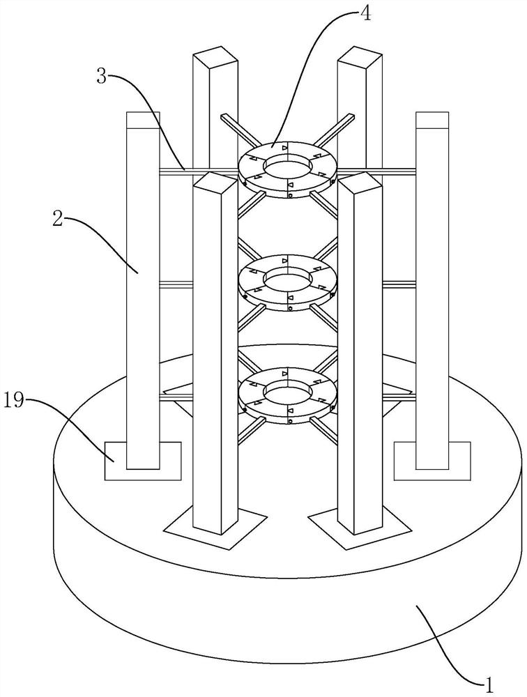 A reinforced concrete cylinder structure and its construction method