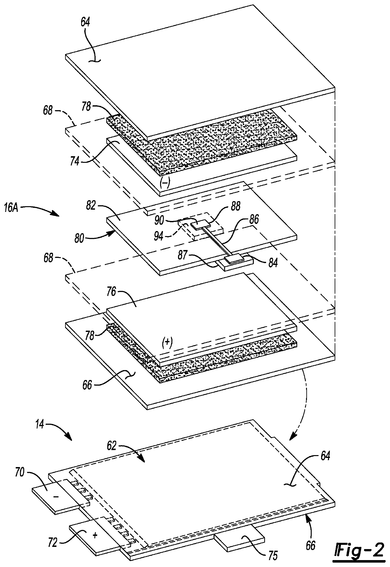 Battery state estimation using electrode transient model