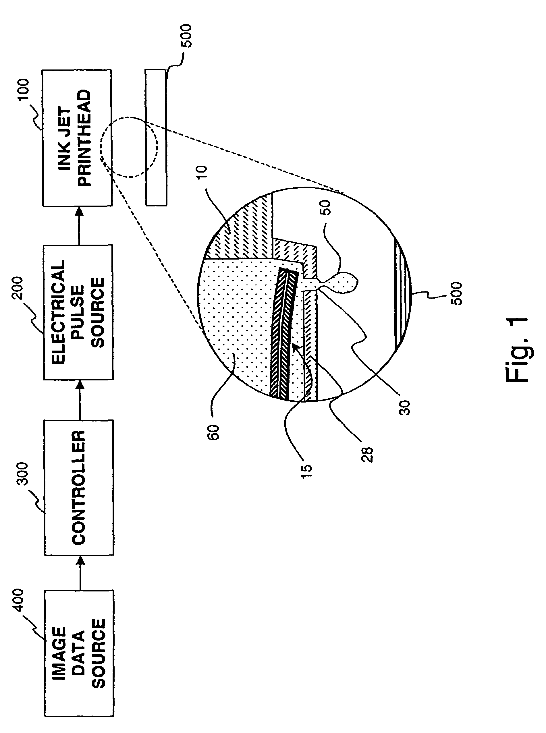 Tapered multi-layer thermal actuator and method of operating same