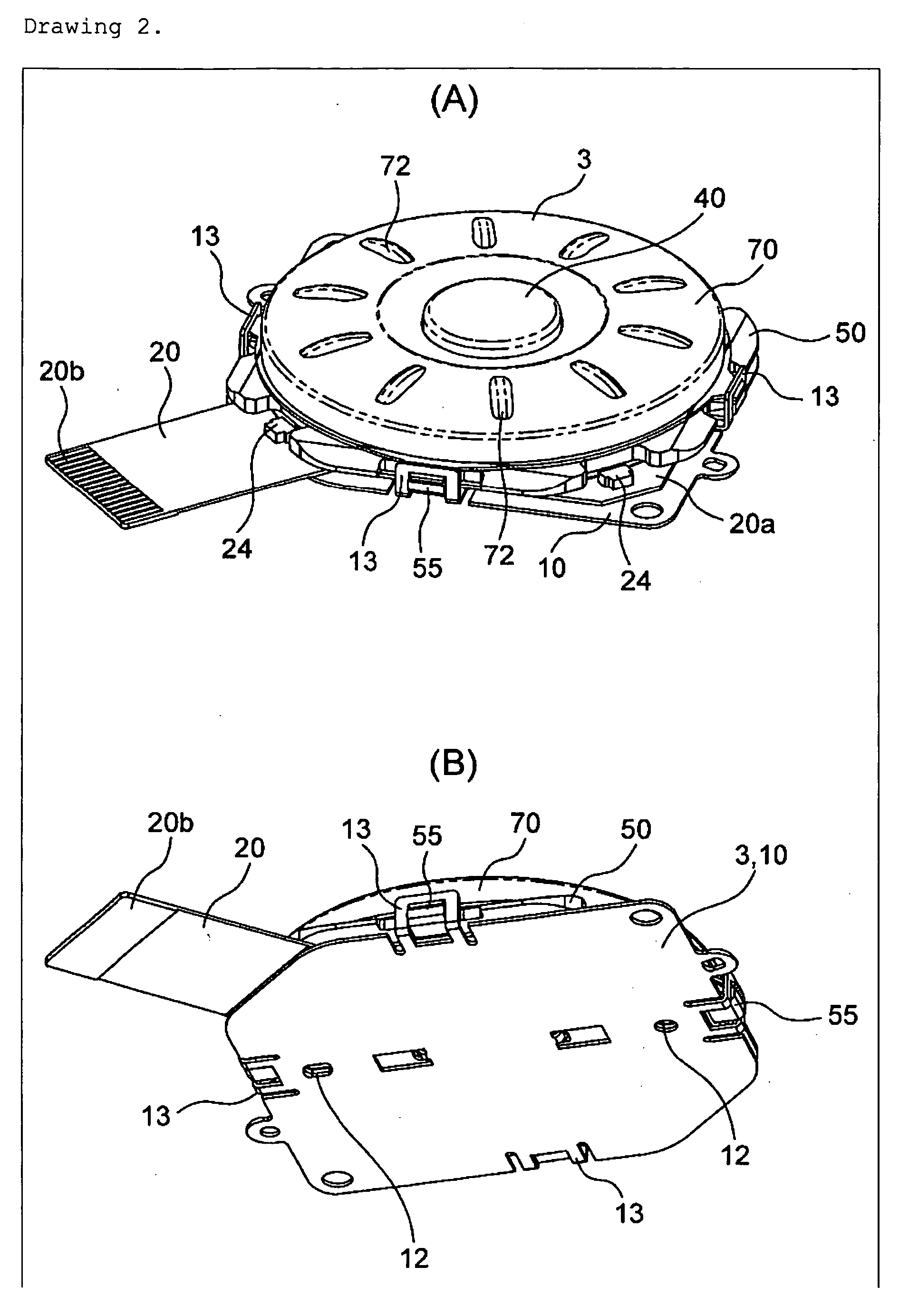 Operation input device and electronic equipment employing the same